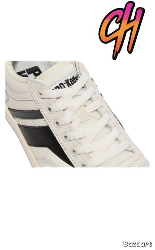 Pro-Keds Skyhawk Lo Leather White Black Shoes Sneaker