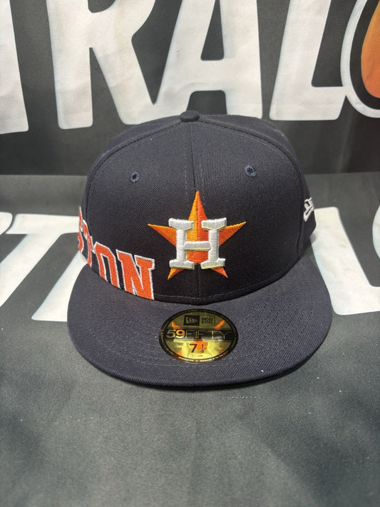 New Era MLB Houston Astros ‘Side Split’ Fitted Hat