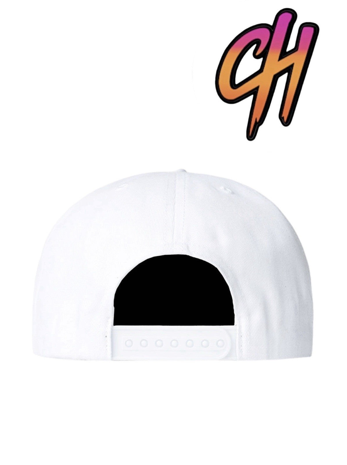 Powers Supply 6 Panel Hat White Navy
