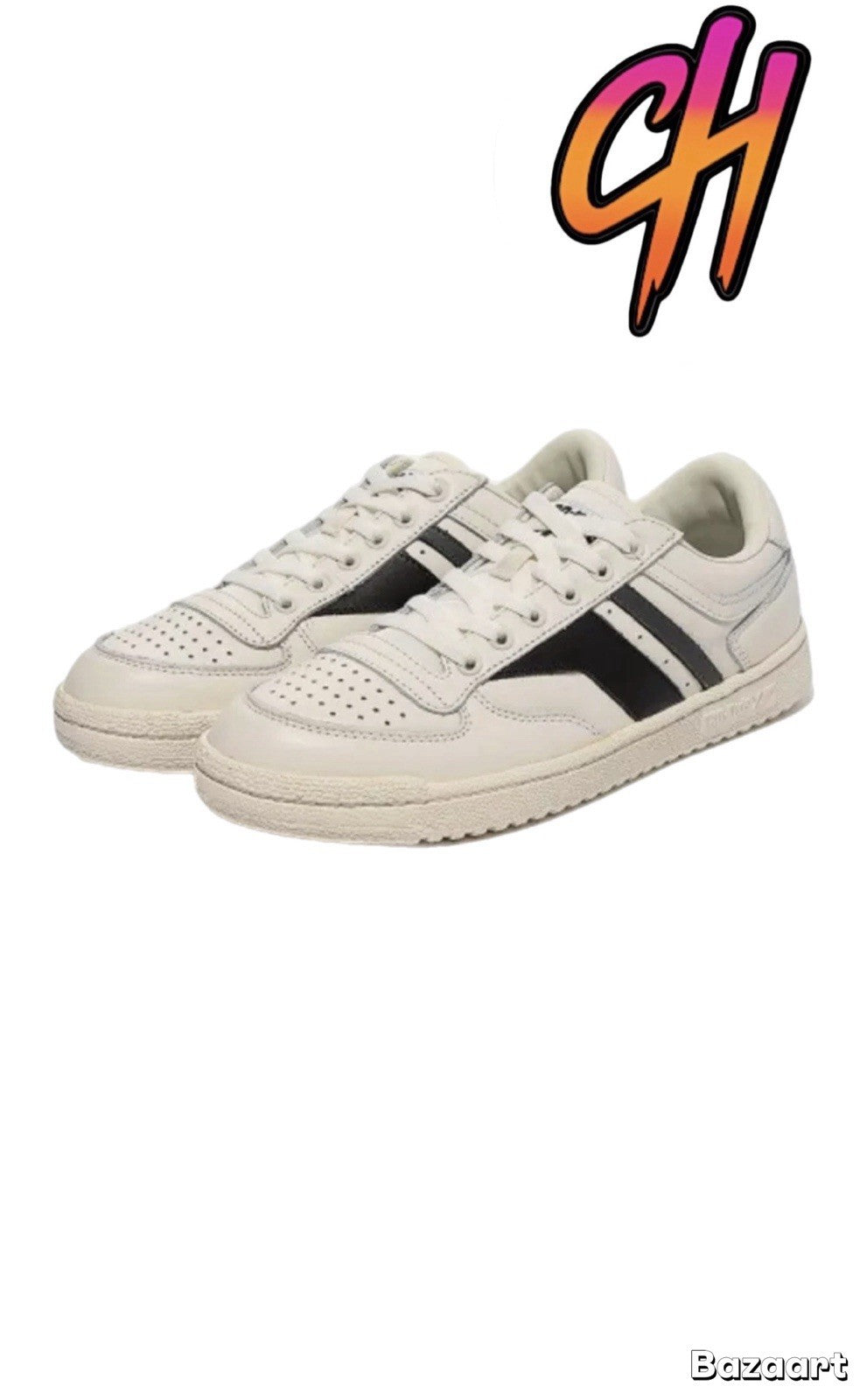 Pro-Keds Skyhawk Lo Leather White Black Shoes Sneaker