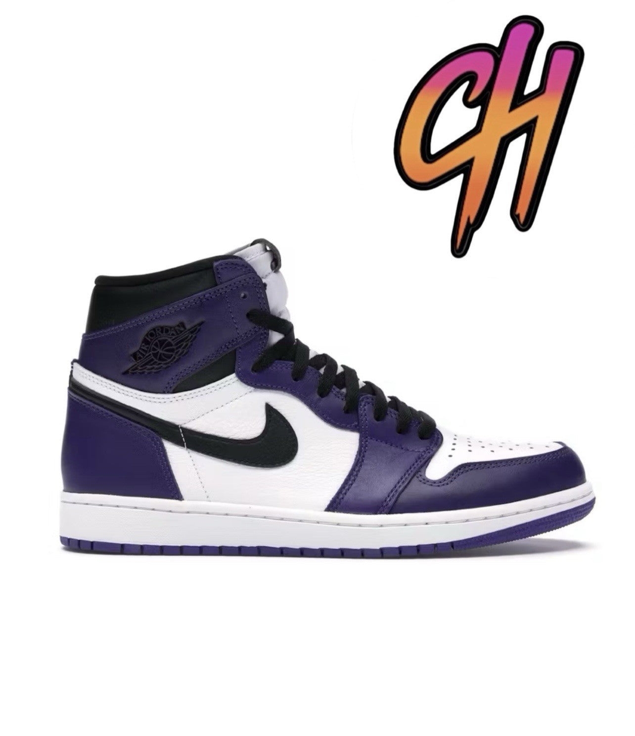 Size 7 - Jordan 1 Retro OG High Court Purple 2.0