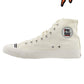 Pro-Keds Royal Hi Lace Up White Canvas Shoes Sneaker