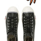 Pro-Keds Royal Hi Leather Lace Up Black Sneaker PH64114