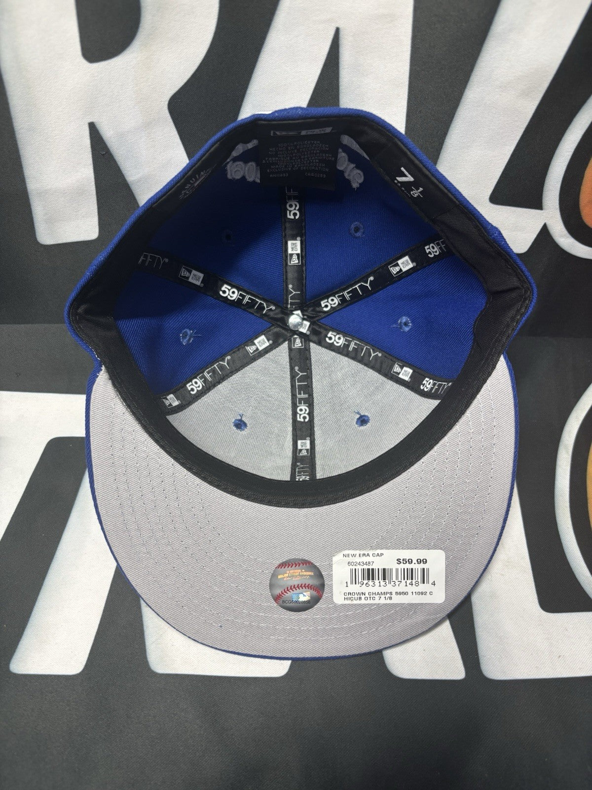 New Era MLB Chicago Cubs ‘Crown Champs’ Fitted Hat