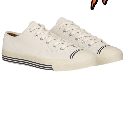 Pro-Keds Super 69er Eco Lace Up Lo Cream Suede Shoes Sneaker