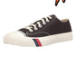 Pro-Keds Royal Lo Lace Up Black Canvas Shoes Sneaker
