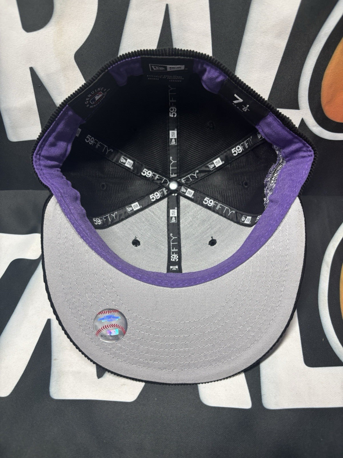 New Era MLB Toronto Blue Jays 1993 World Series Corduroy Fitted Hat