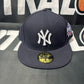New Era MLB New York Yankees Wool 1998 World Series Patch Fitted Hat 7 3/4