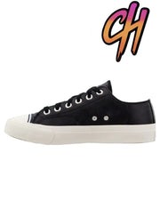 Pro-Keds Royal Lo Lace Up Black Leather Shoes Sneaker