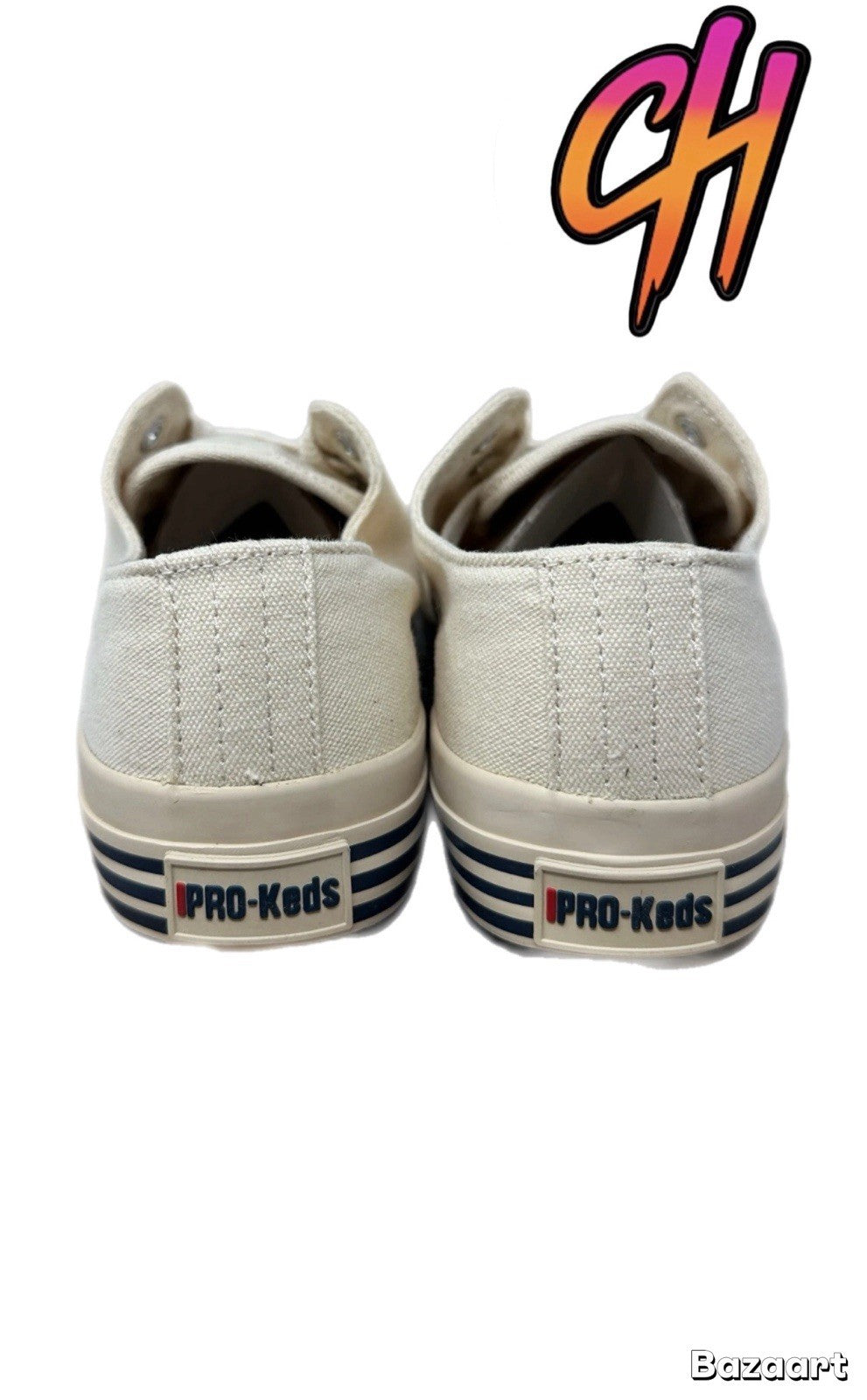 Pro-Keds Super 69er Eco Lace Up Lo Cream Suede Recycled Shoes Sneaker