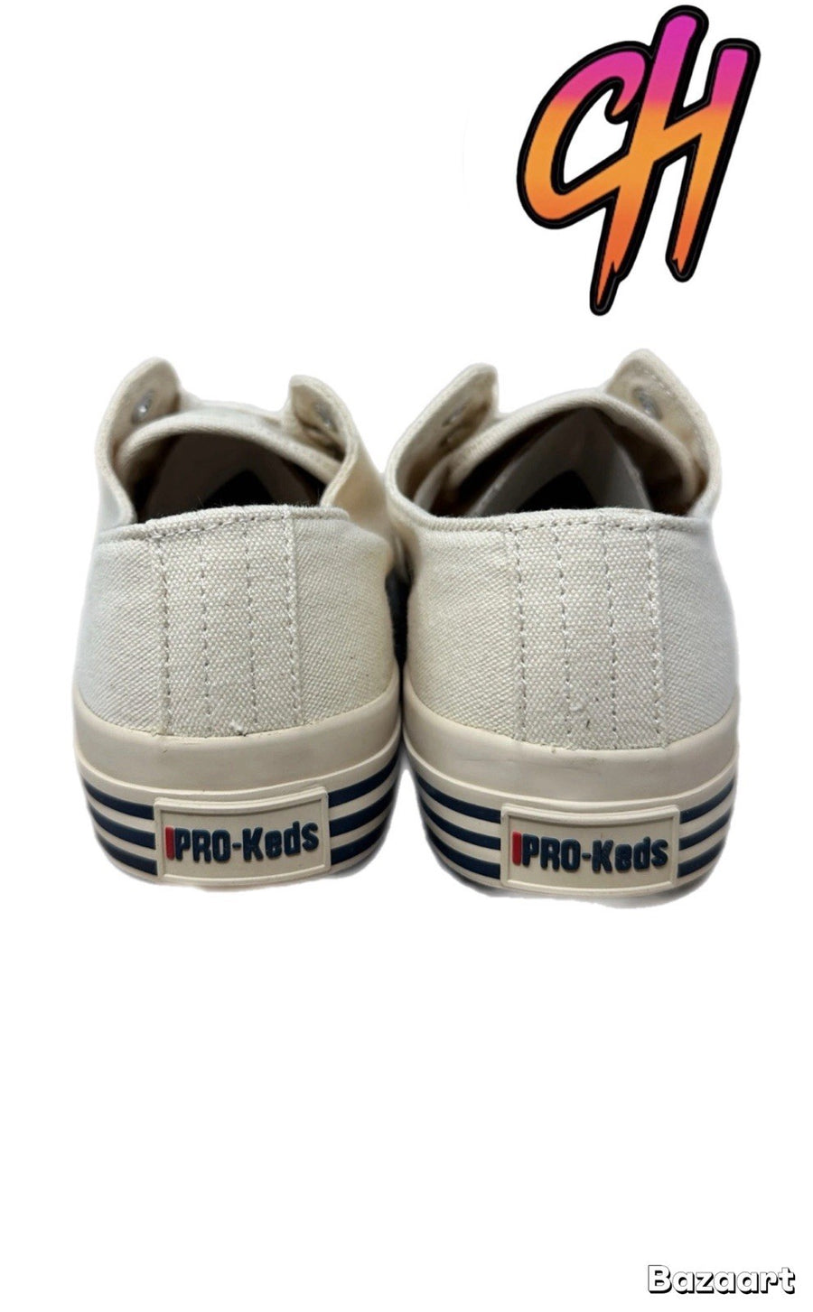 Pro-Keds Super 69er Eco Lace Up Lo Cream Suede Recycled Shoes Sneaker