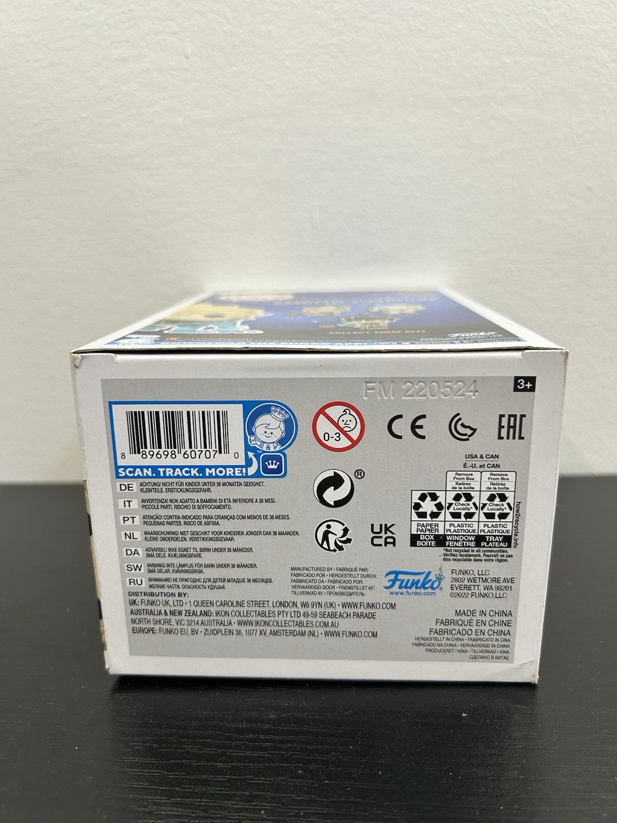 Funko Pop! Animation: Black Clover - Luck Voltia #1102 LE Glow Chase AAA Excl.