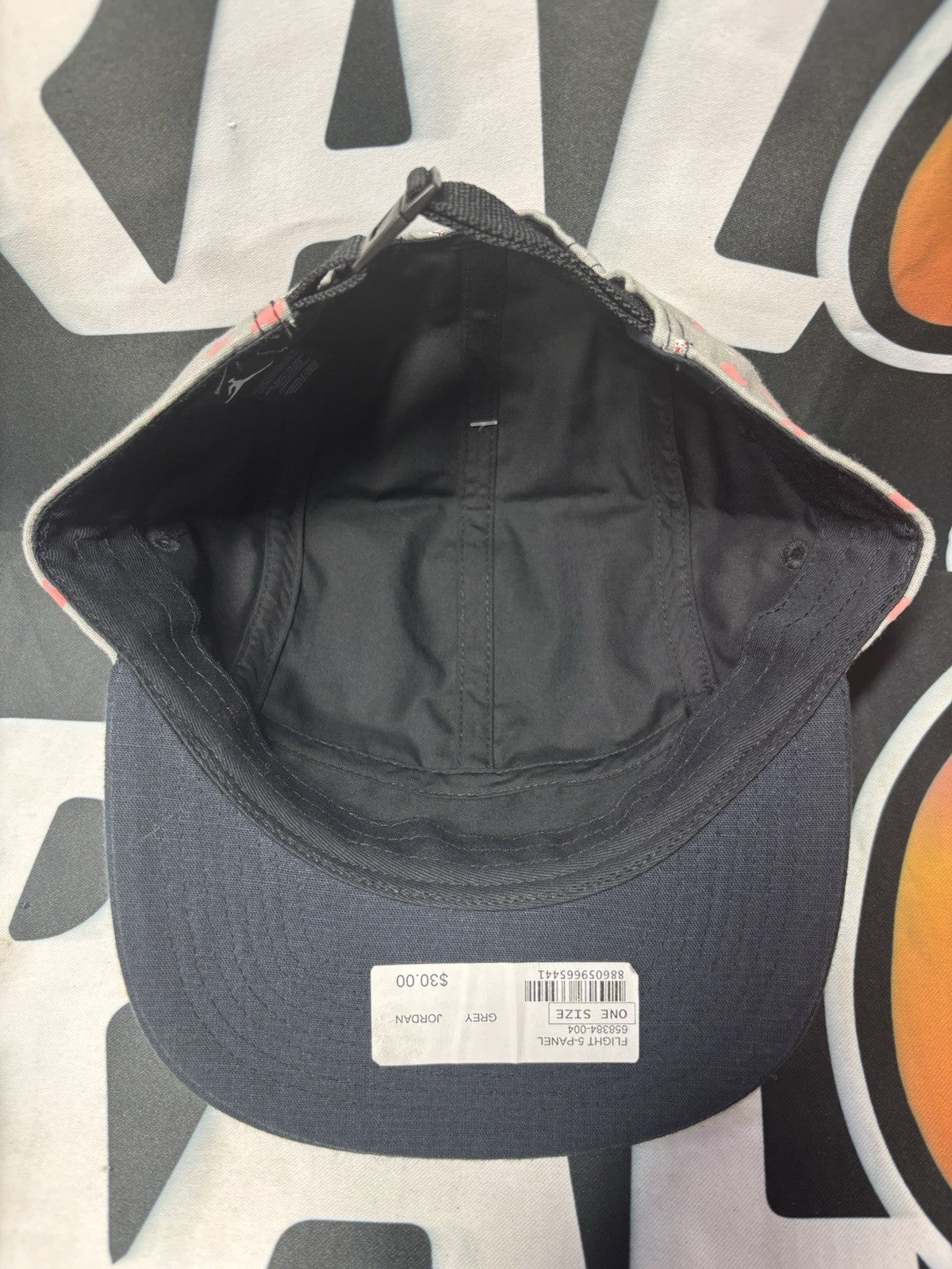 Nike Air RARE Air Jordan Chicago 1 Flamingo 5 Panel Jumpman Hat