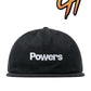 Powers Supply 6 Panel Hat Black White