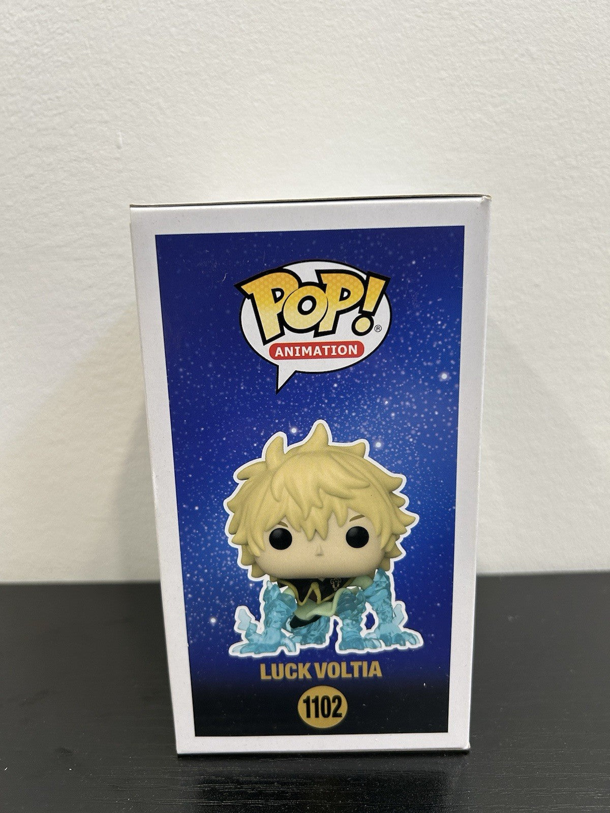 Funko Pop! Animation: Black Clover - Luck Voltia #1102 LE Glow Chase AAA Excl.