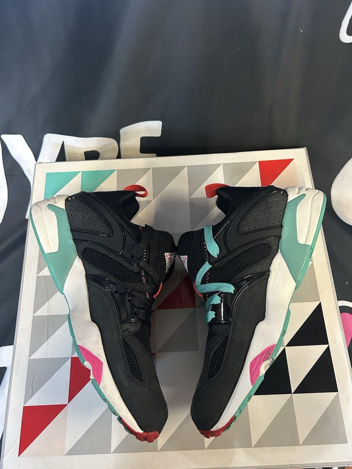 Size 10.5 - PUMA Sneaker Freaker x Blaze of Glory OG 5YR Black Beast Special Box