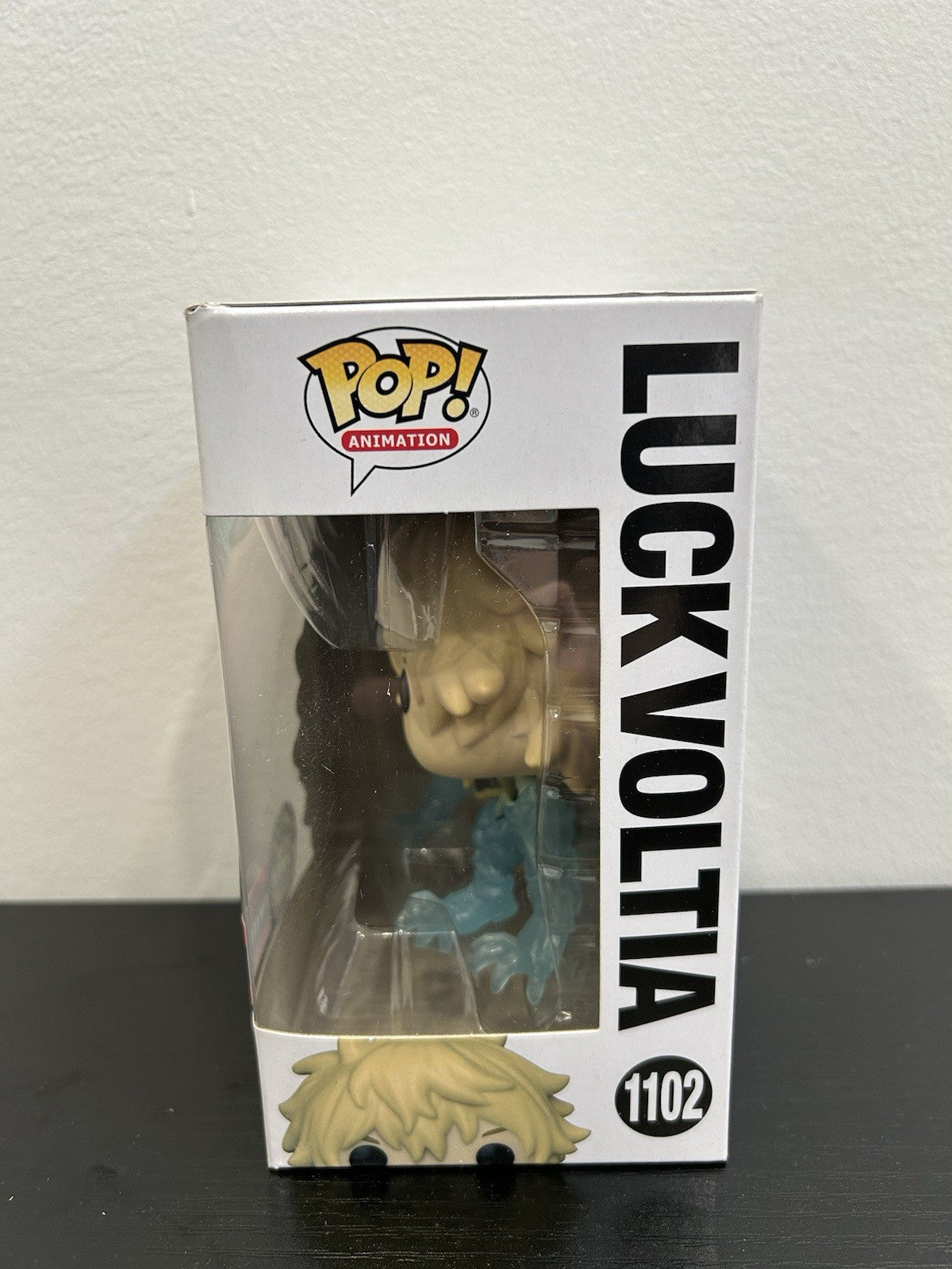 Funko Pop! Animation: Black Clover - Luck Voltia #1102 LE Glow Chase AAA Excl.