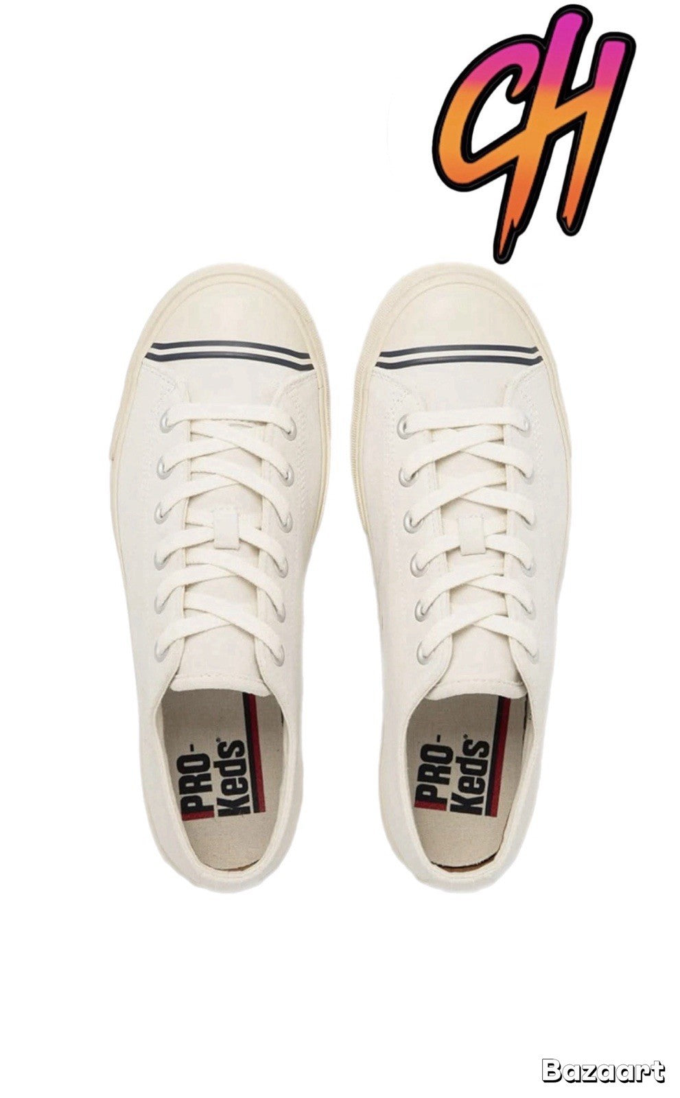 Pro-Keds Super 69er Eco Lace Up Lo Cream Suede Recycled Shoes Sneaker