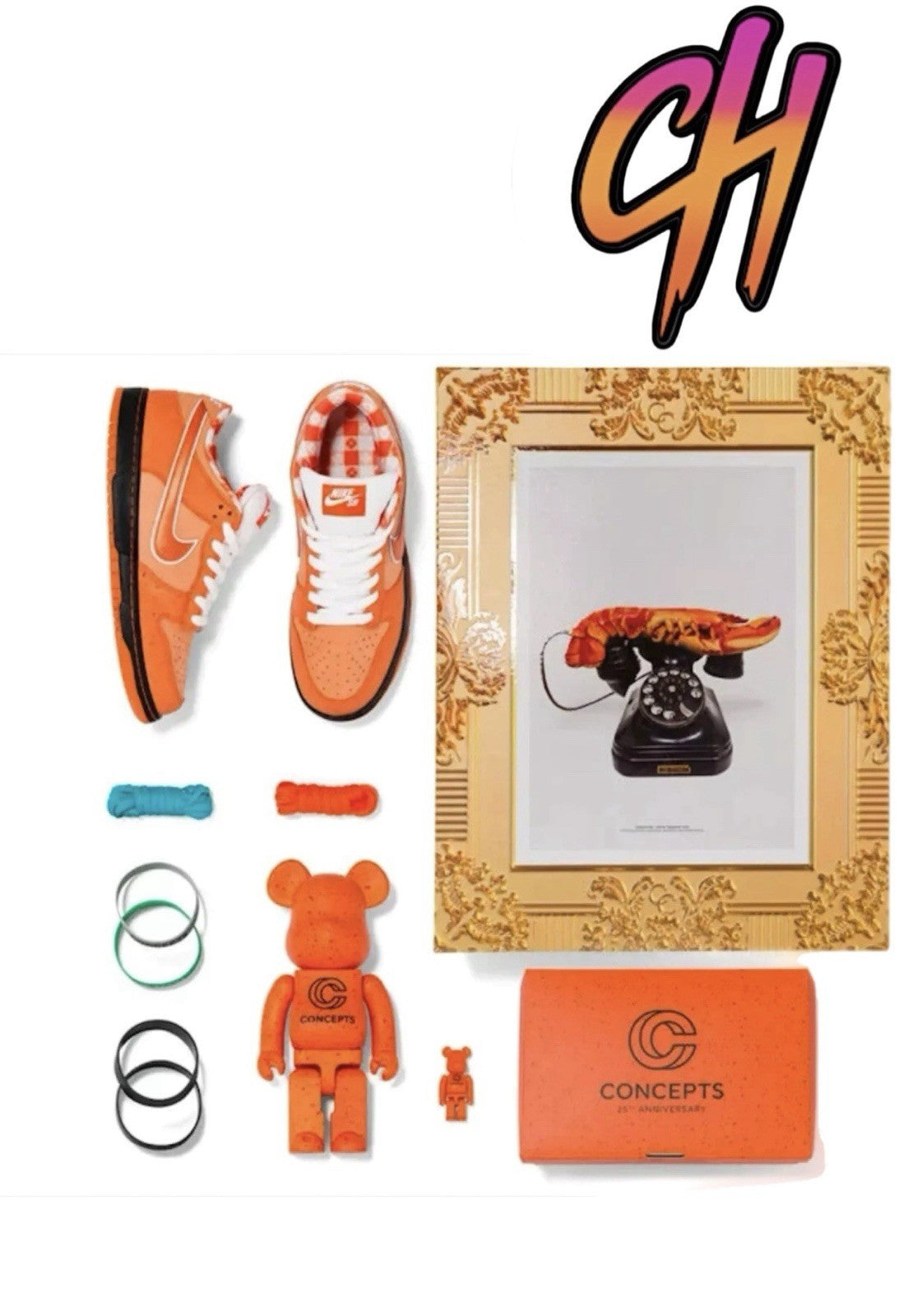 Size 11.5 - Nike Concepts x Dunk SB Special Box Low Orange Lobster