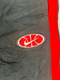Vintage Nike Basketball Logo Striped Black/Red Windbreaker Pants Size Large