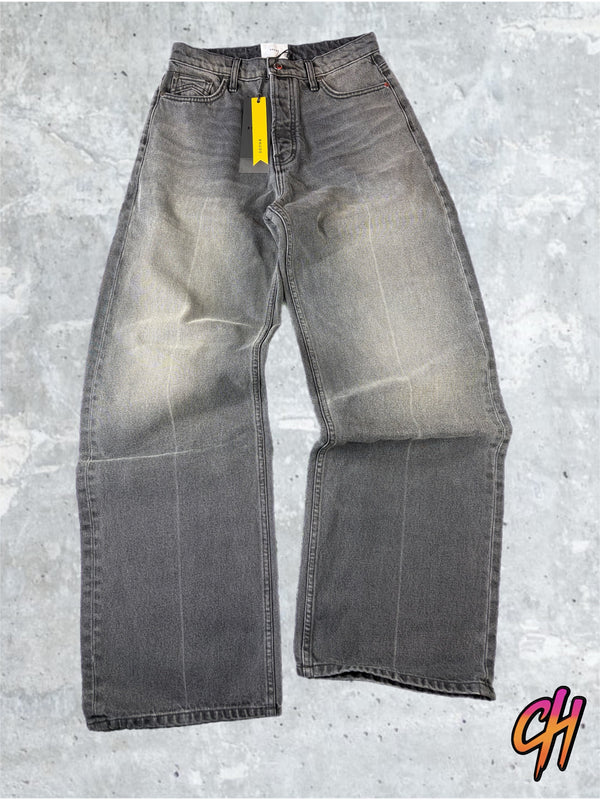 RHUDE Authentic Wide Leg Black Denim Mens Jeans Size 29 MSRP:$795.00