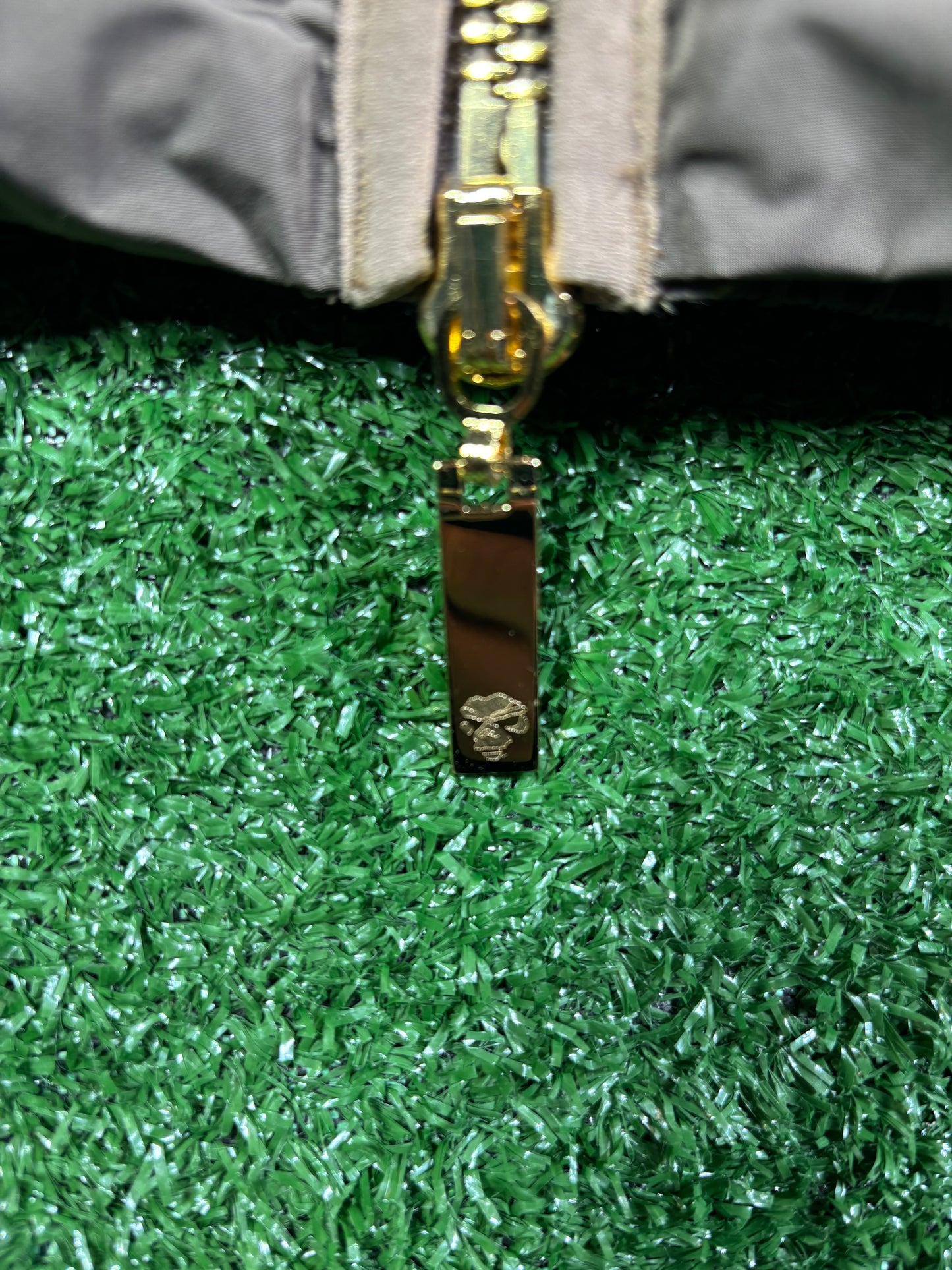 Bape Black Full-Zip Sherpa Beige Jacket Size Medium (MSRP: $480.00)