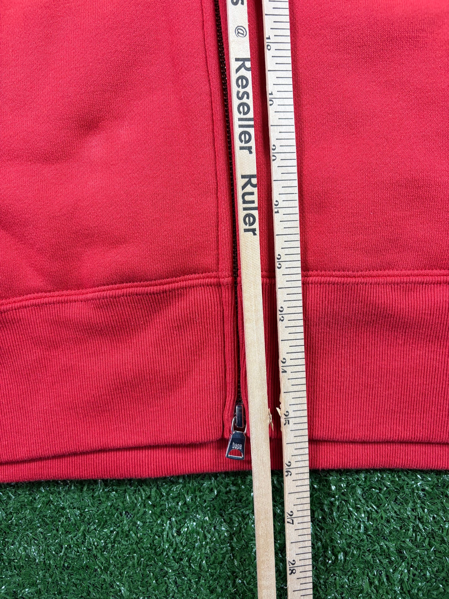 Bape X E.T. Ape Head Red Full Zip-Up Hoodie Size XL