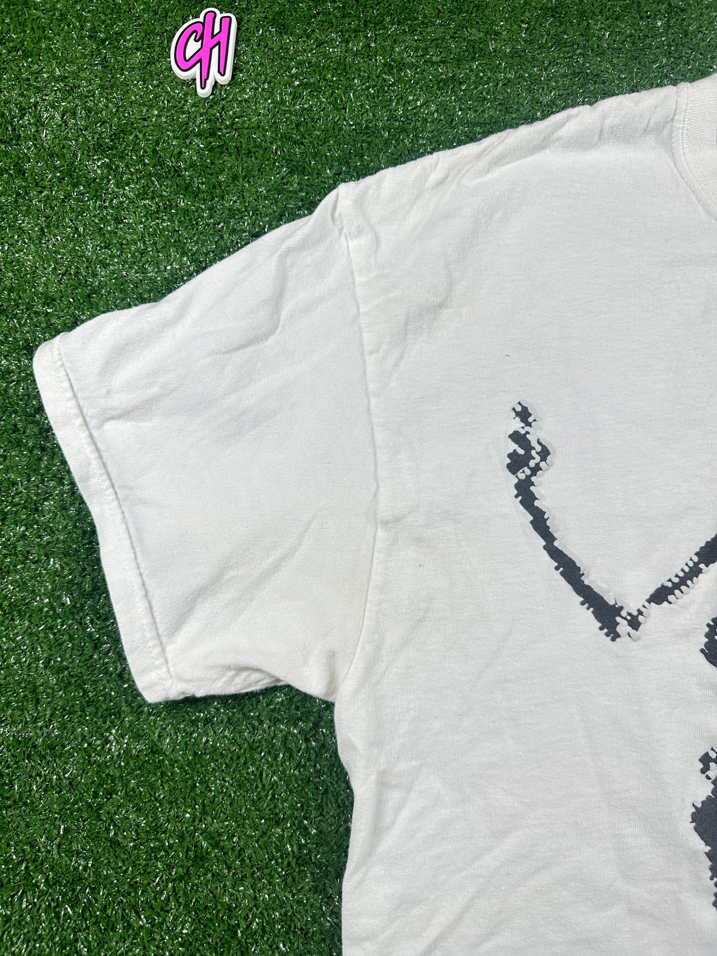 KAWS X Cactus Plant Flea Market White T-Shirt (USED) - Size XL