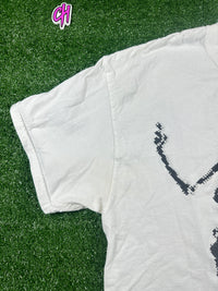KAWS X Cactus Plant Flea Market White T-Shirt (USED) - Size XL