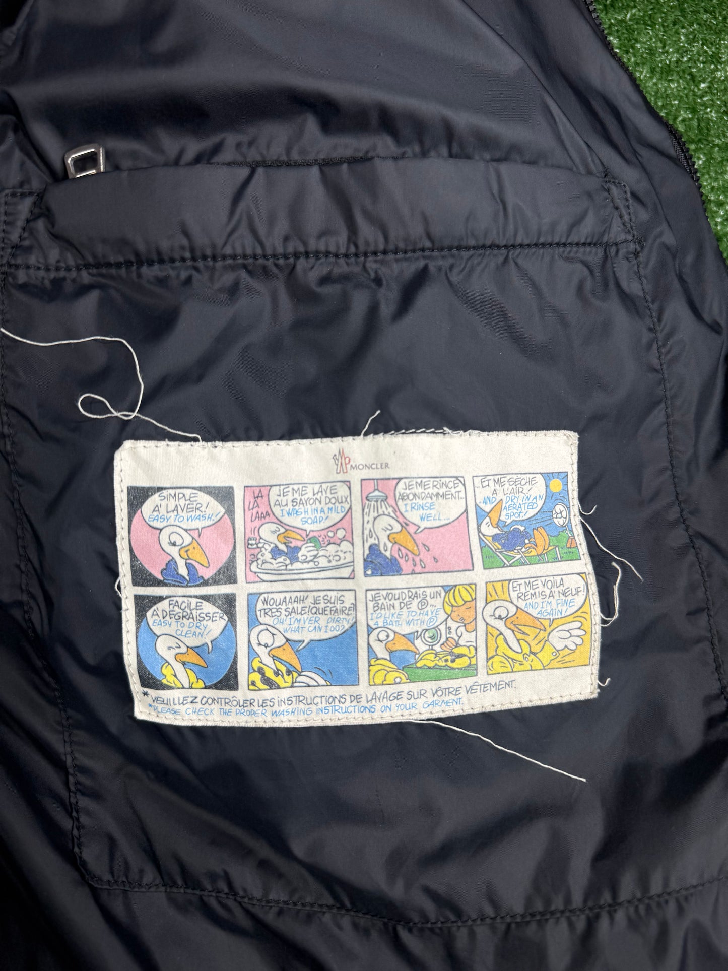 Moncler Orange Maya Puffer Down Coat Jacket (Pre-Owned)