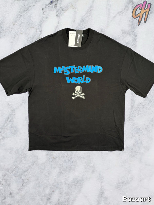 Mastermind World Boxy 'Be True' Black T-Shirt Size Medium (MSRP: $964.00)