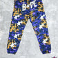 BAPE x Heron Preston Mix 1st Camo Purple Sweatpants XXL