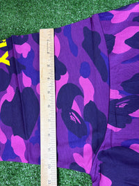 BAPE X Jessie Reyez Purple Shark Camo T-Shirt Size XL