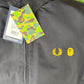 Bape X Fred Perry Black Harrington Jacket Size Large