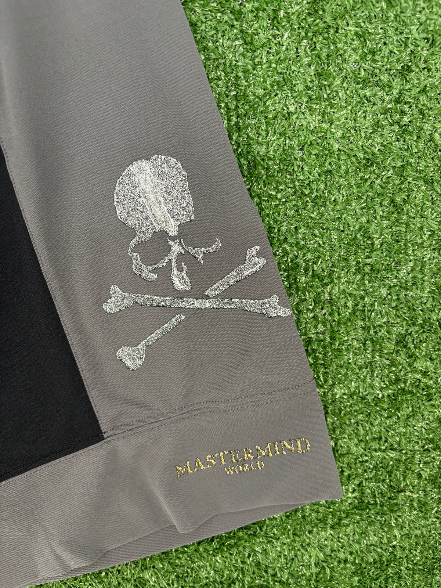 Mastermind 2 Color Basket Black Sweat Shorts Size Large (MSRP: $1,369)