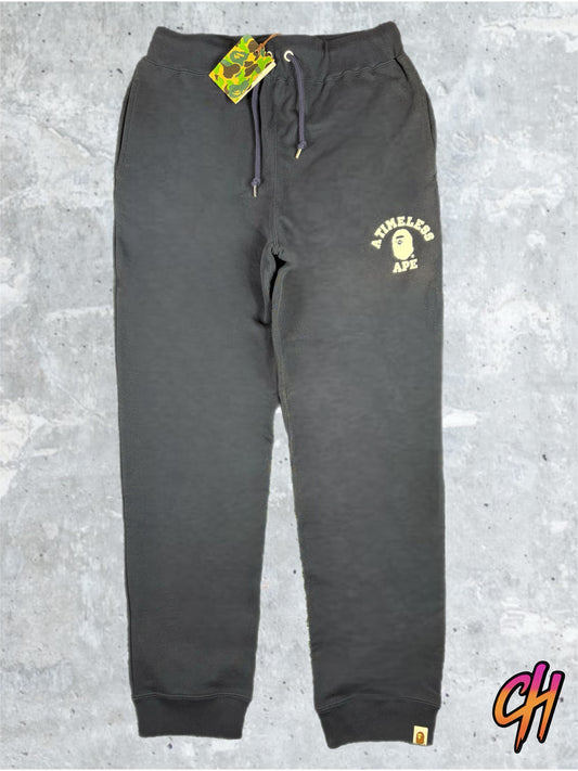 Bape X JJJJound Navy College Sweatpants Size Large