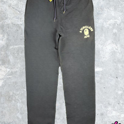 Bape X JJJJound Navy College Sweatpants Size Large