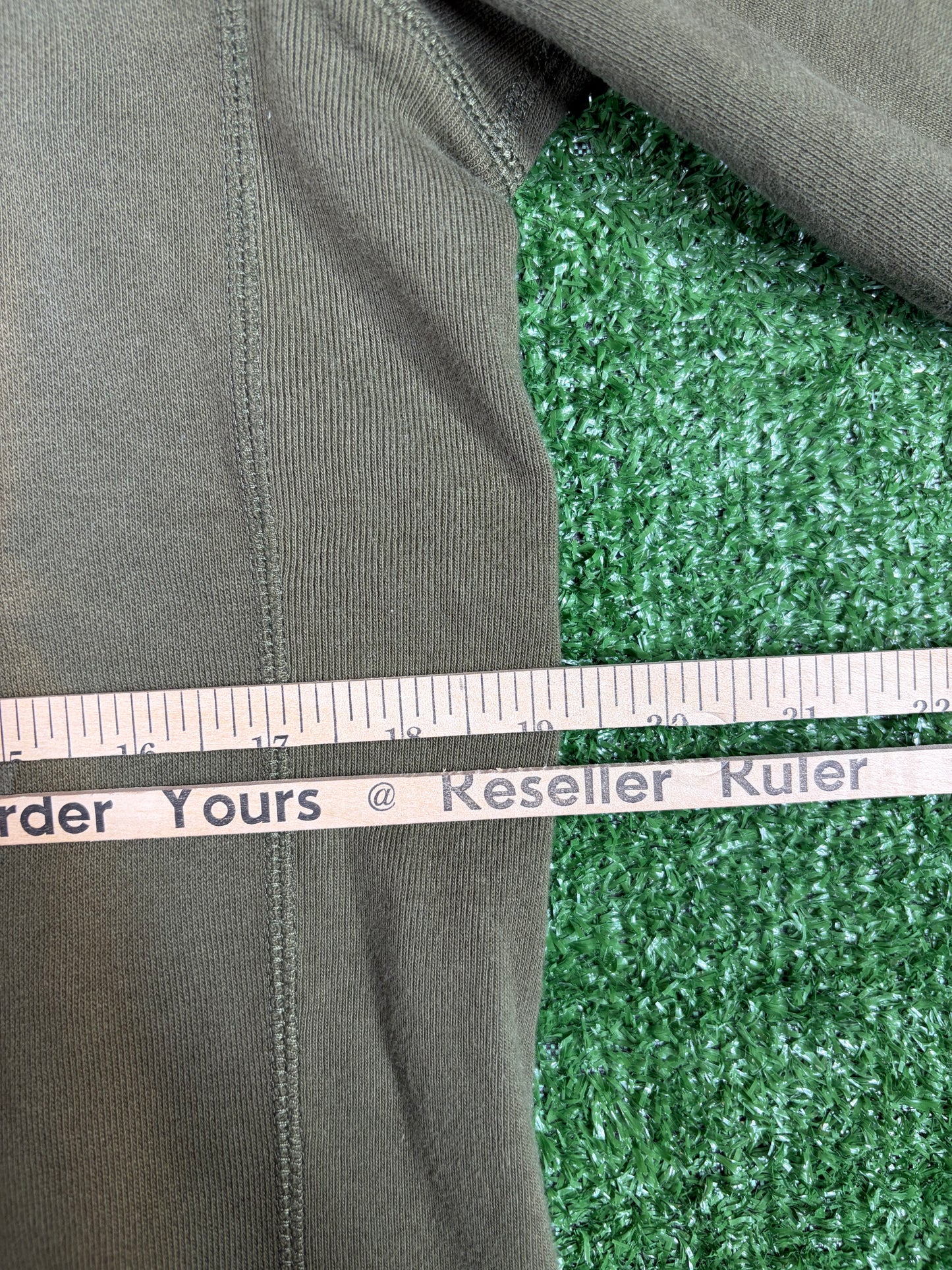 BAPE Tiger HeavyWeight Olive Crewneck FW19 Size Medium