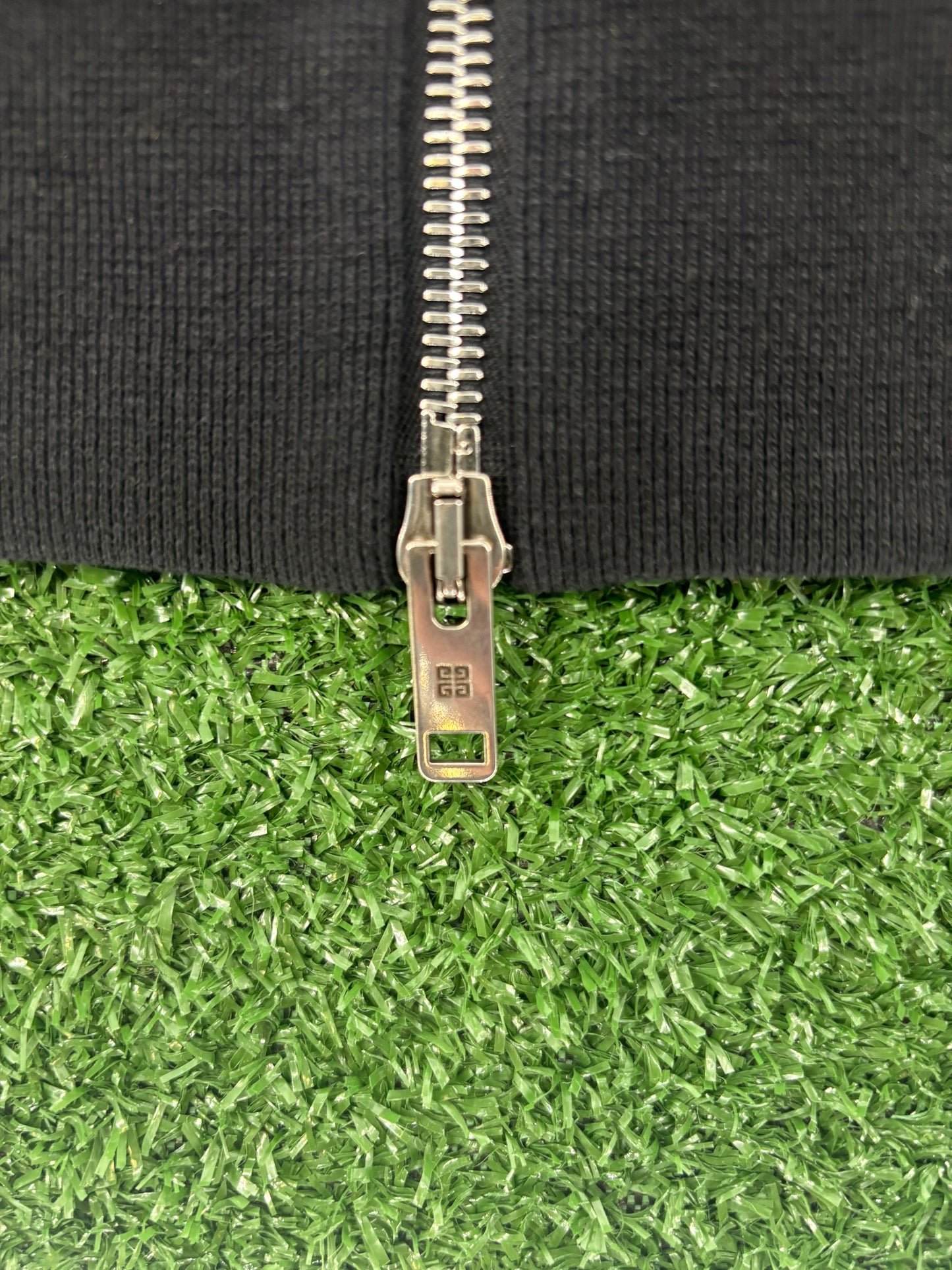 Givenchy Men's Boxy 'Tarot' Black Full-Zip Hoodie Size XXL