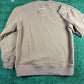 BAPE PolarTech Wide Fit Beige Crewneck Size Large