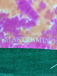 Mastermind World Orange Tie-Dye Skull T-Shirt Size Large (MSRP: $868)