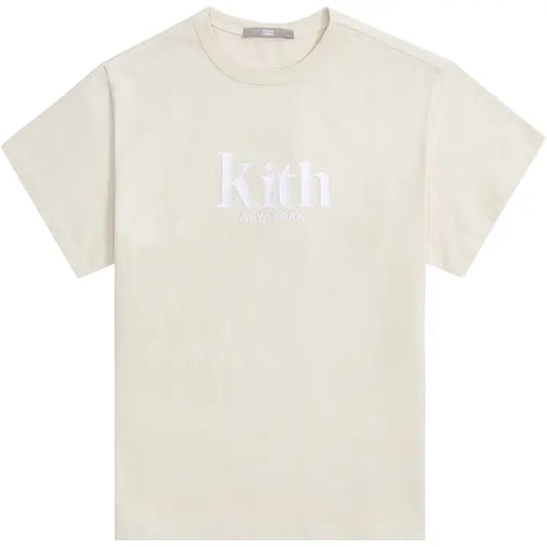 KITH Women's Mott New York Tee Ii S - Beige MSRP: $70