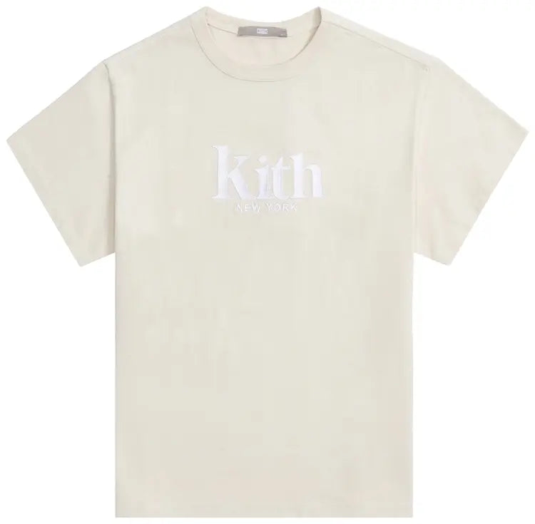KITH Women's Mott New York Tee Ii S - Beige MSRP: $70