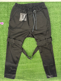 Mastermind World Masterseed Black Bondage Pants Size Medium (MSRP: $1,920)