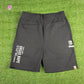 Bape X Ursus Black Cotton Sweatshorts Size Large