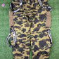 Bape X Jessie Reyez Green 6 Pocket Cargo Pants Size XL