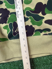 BAPE Big ABC Camo Relaxed Fit Full Zip Hoodie Size XL