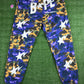 BAPE x Heron Preston Mix 1st Camo Purple Sweatpants XXL