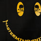 Mastermind World Gold Smiley Face Graphic Black T-Shirt Size Small