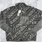 Mastermind Vs. Bape 'All Over' Black Sherpa Blouson Size Medium (MSRP: $2,275)